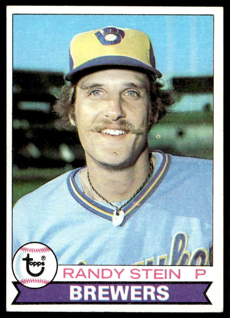 Randy pictured on his 1979 Topps Milwaukee Brewers baseball card